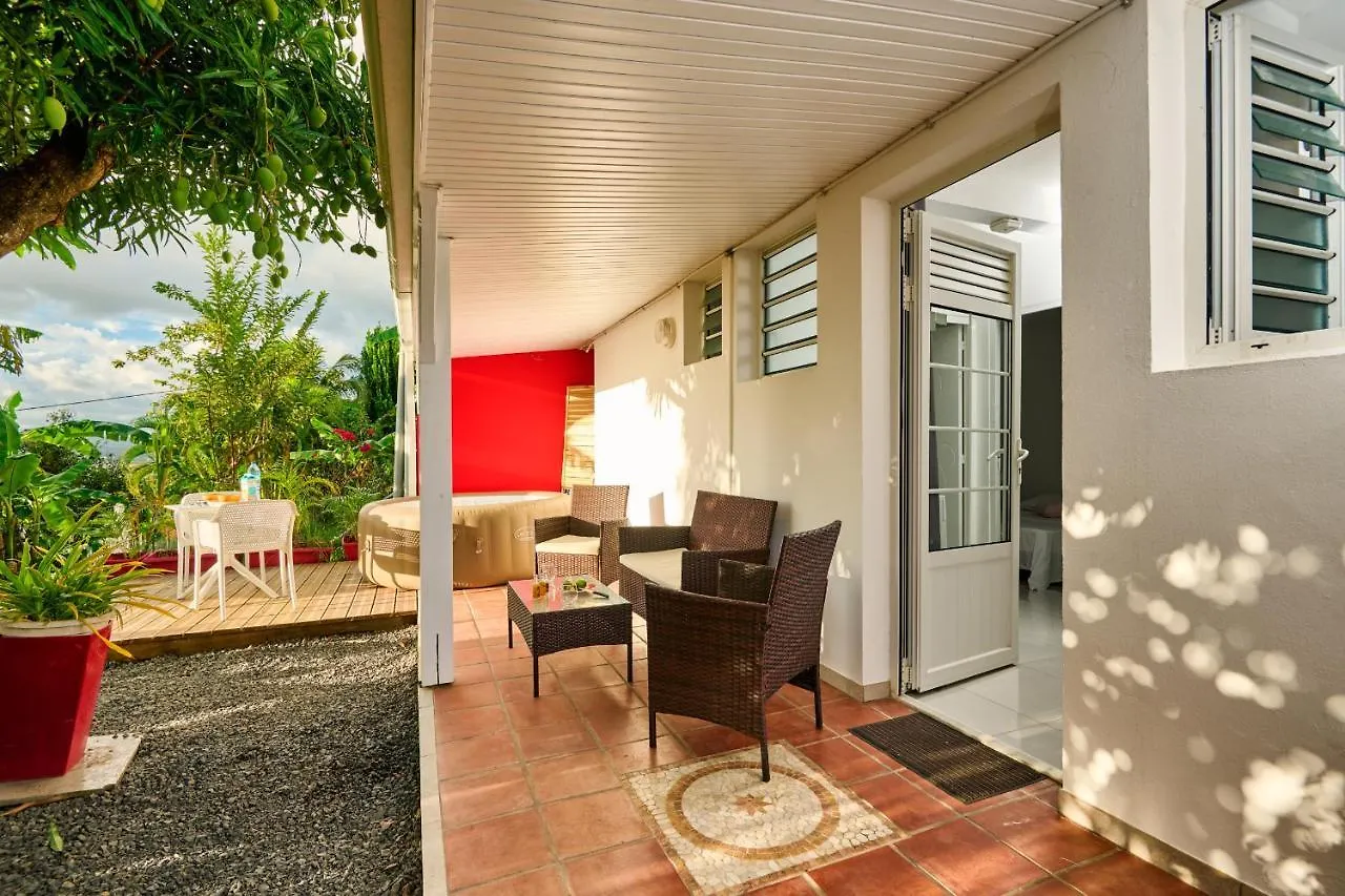 Daire Suite Cosy Avec Jacuzzi Et Jardin - Bed And Coffee City Ducos